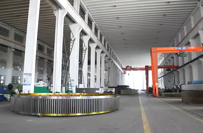 环形齿轮、小齿轮、支撑辊和轮胎车间